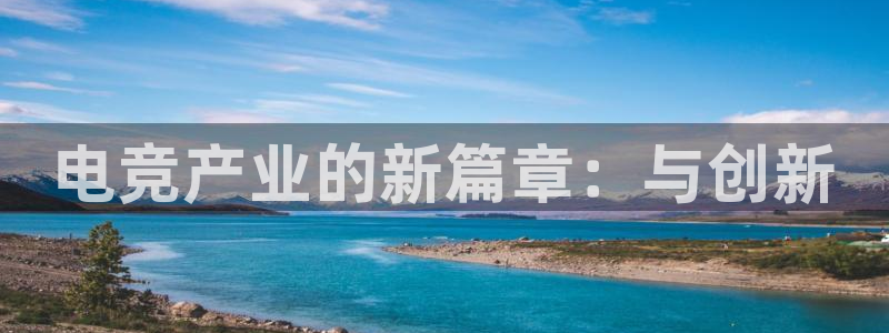 乐竞电竞体育官网：电竞产业的新篇章：与创新